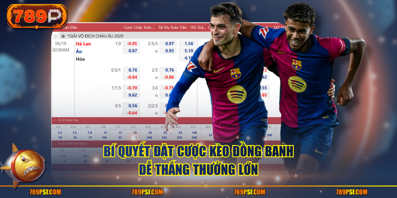 Bí quyết đặt cược kèo đồng banh dễ thắng thưởng lớn